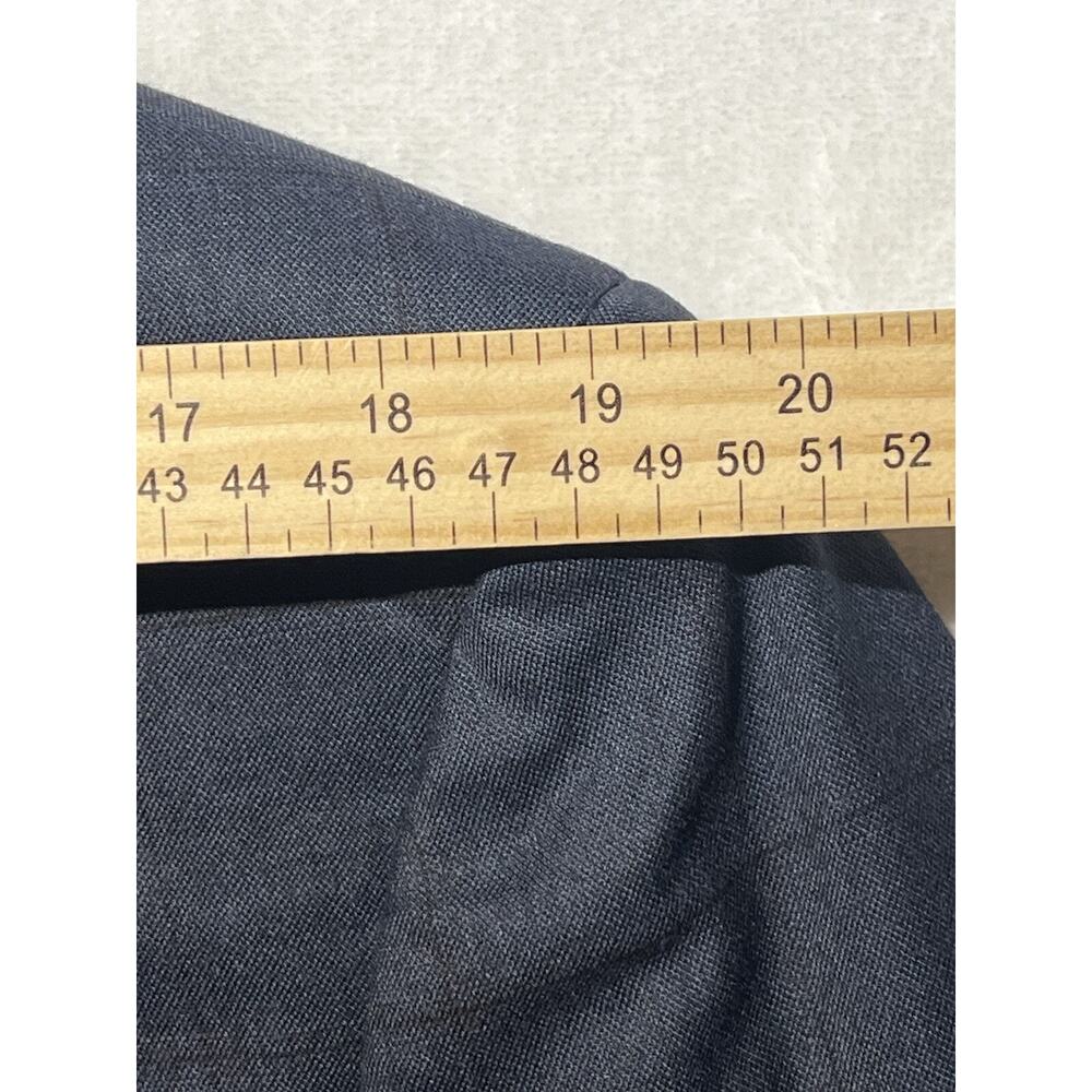 Jos A Bank Signature Collection Blazer 44L Blue Plaid Wool Sport Coat Jacket - Picture 11 of 14
